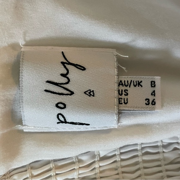 Princess Polly White Crop Top (US 4) - Picture 3 of 3